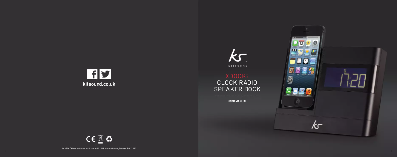 Page n°1 - Manuel utilisateur KitSound XDock2