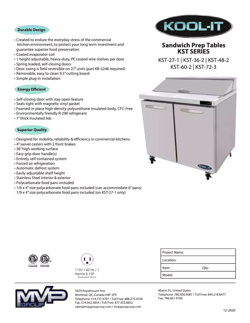 Image de la première page du manuel de l'appareil KST-60-2