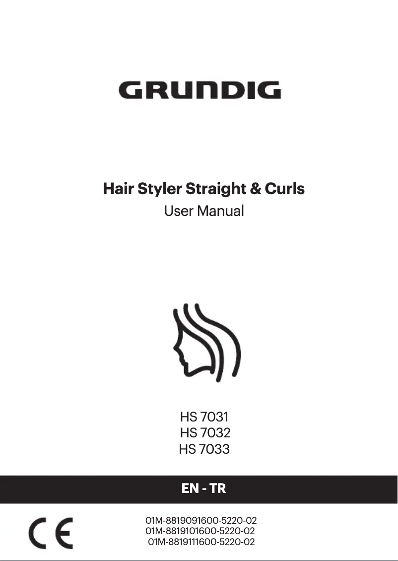 Página 1 del manual Manual de usuario Grundig HS 7031