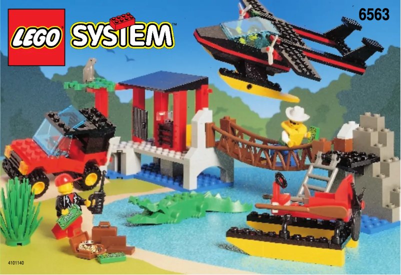 Page 1 de la notice Manuel utilisateur Lego SWAMP OUT POST