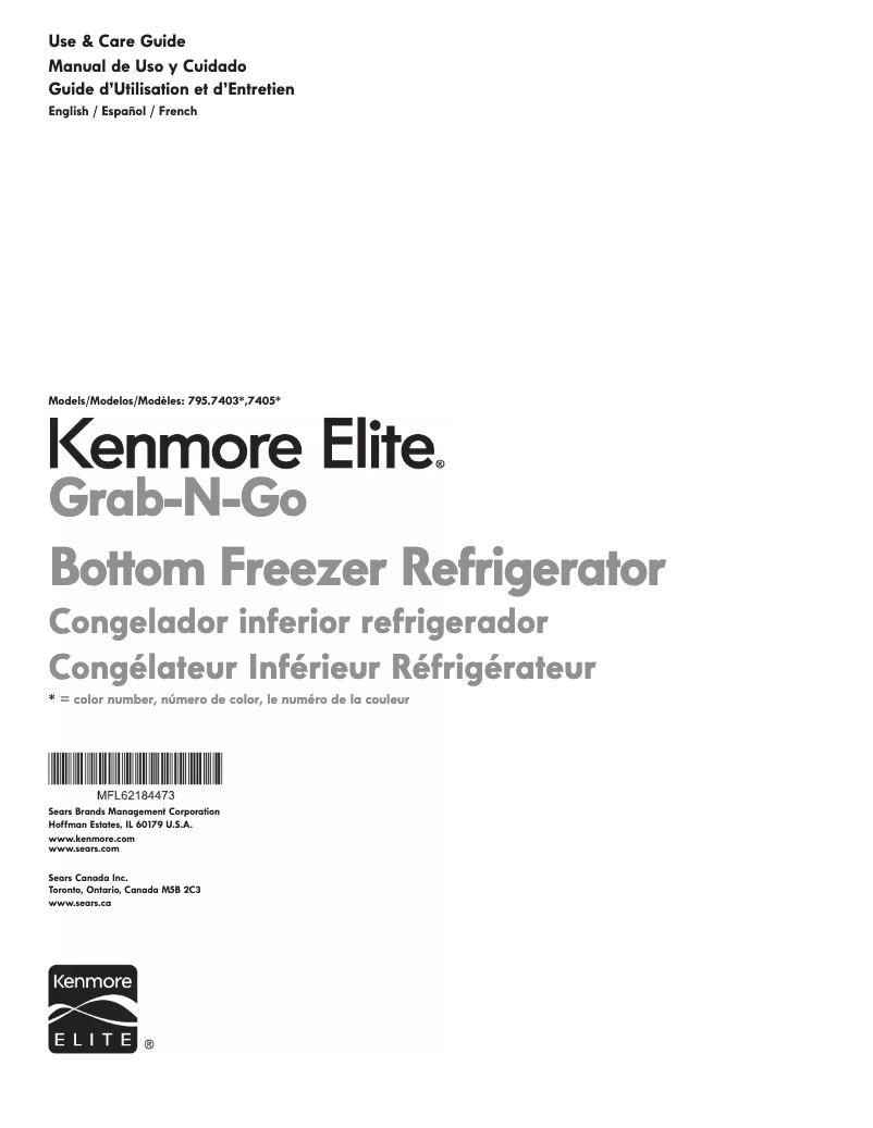 Página 1 del manual Manual de usuario LG 74033