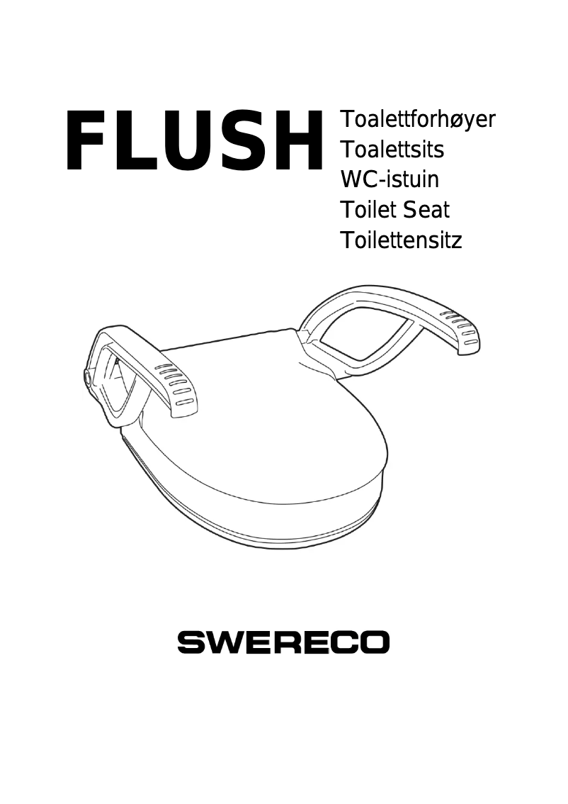 Page 1 de la notice Manuel utilisateur Swereco Flush