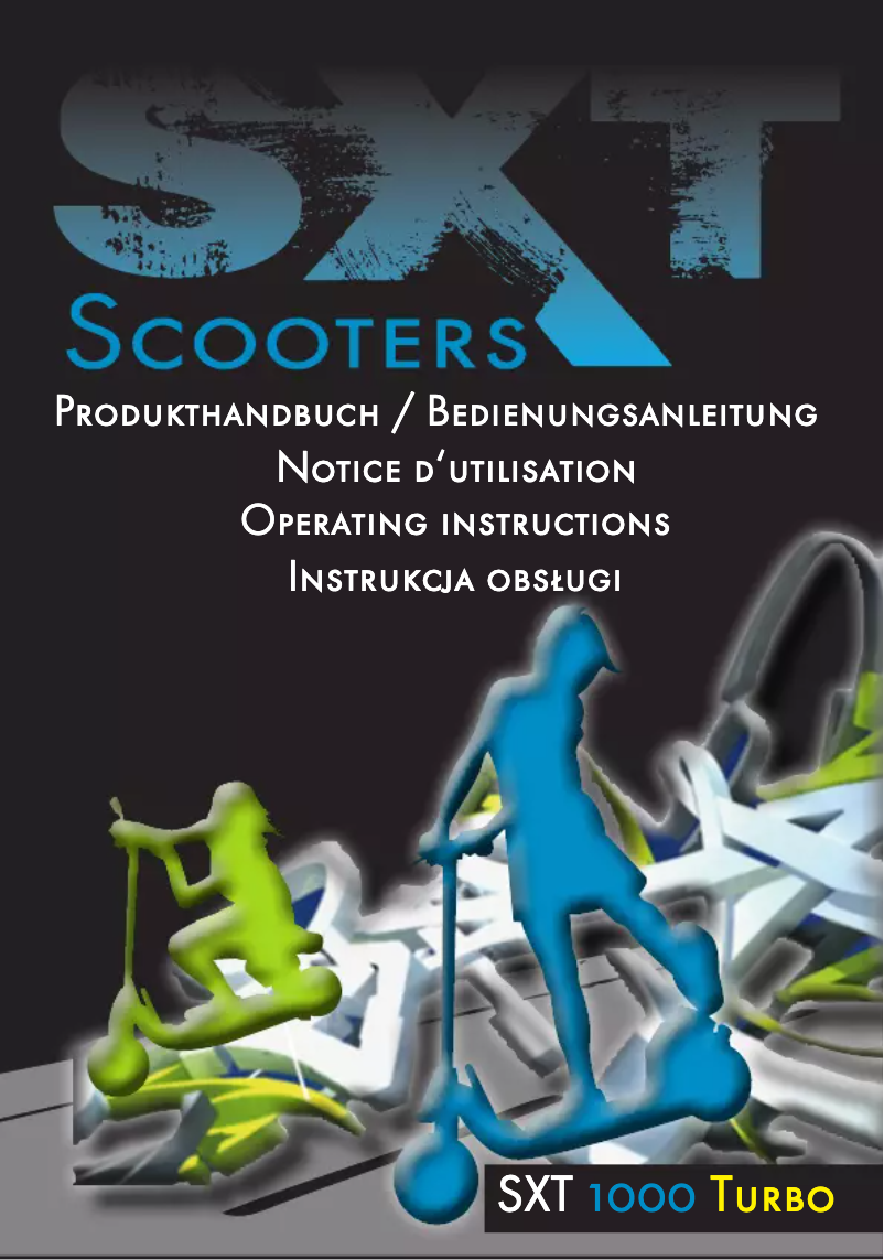 Page 1 de la notice Manuel utilisateur SXT 1000 Turbo