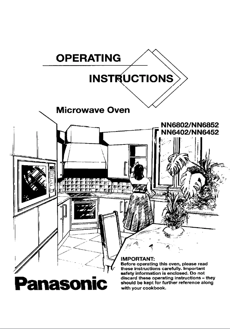 Image de la première page du manuel de l'appareil NN-6852
