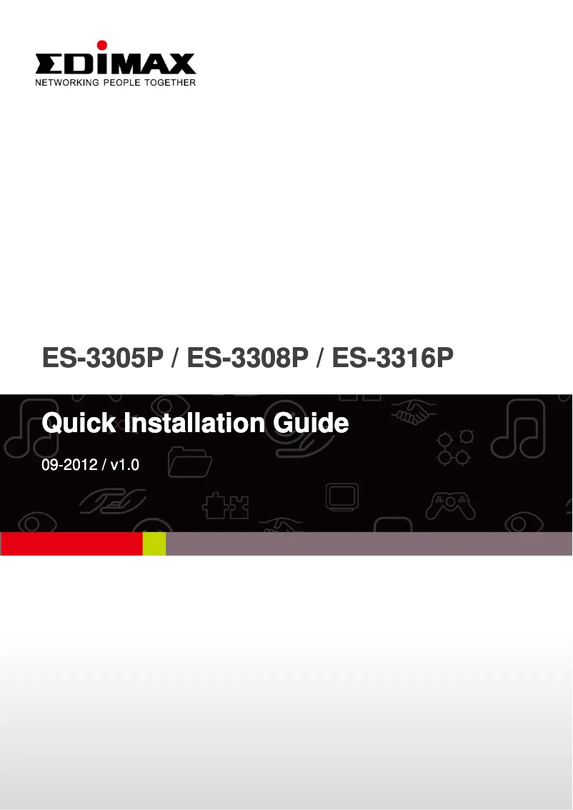 Page n°1 - Manuel utilisateur Edimax ES-3316P