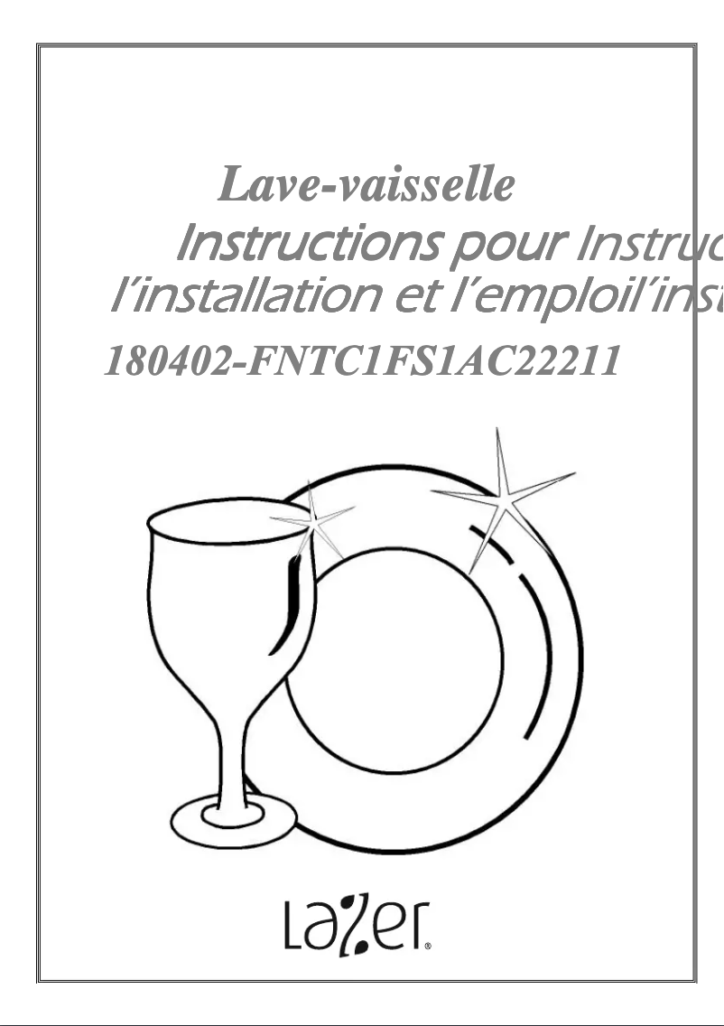 Page 1 of the manual User Manual Lazer 180402-FNTC1FS1AC22211