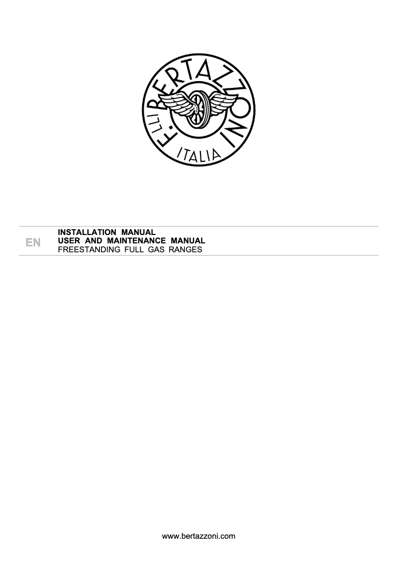 Imagen de la primera página del manual del dispositivo PRO305GASXV