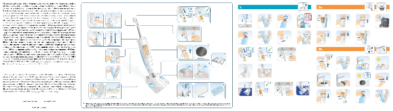 Page 1 de la notice Manuel utilisateur Tefal Clean & Steam VP7545