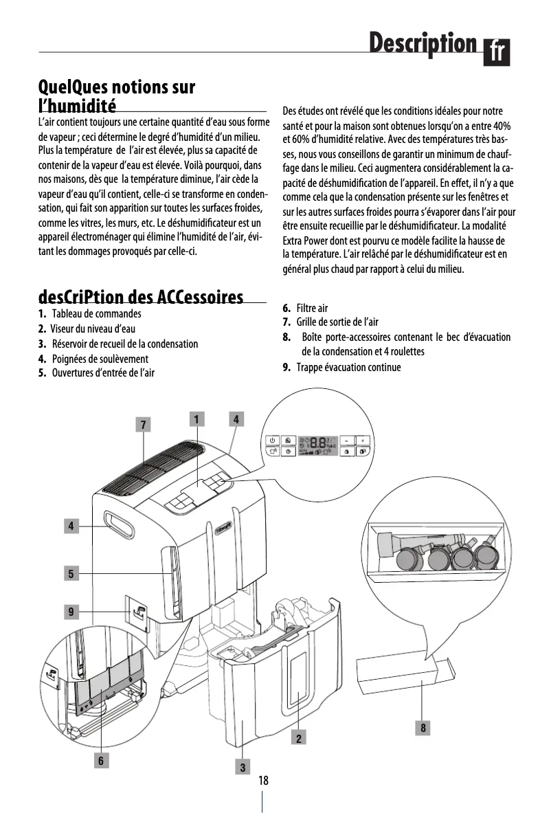 Page n°1 - Manuel utilisateur DeLonghi Tasciugo AriaDry Compact DDS 30 Combi