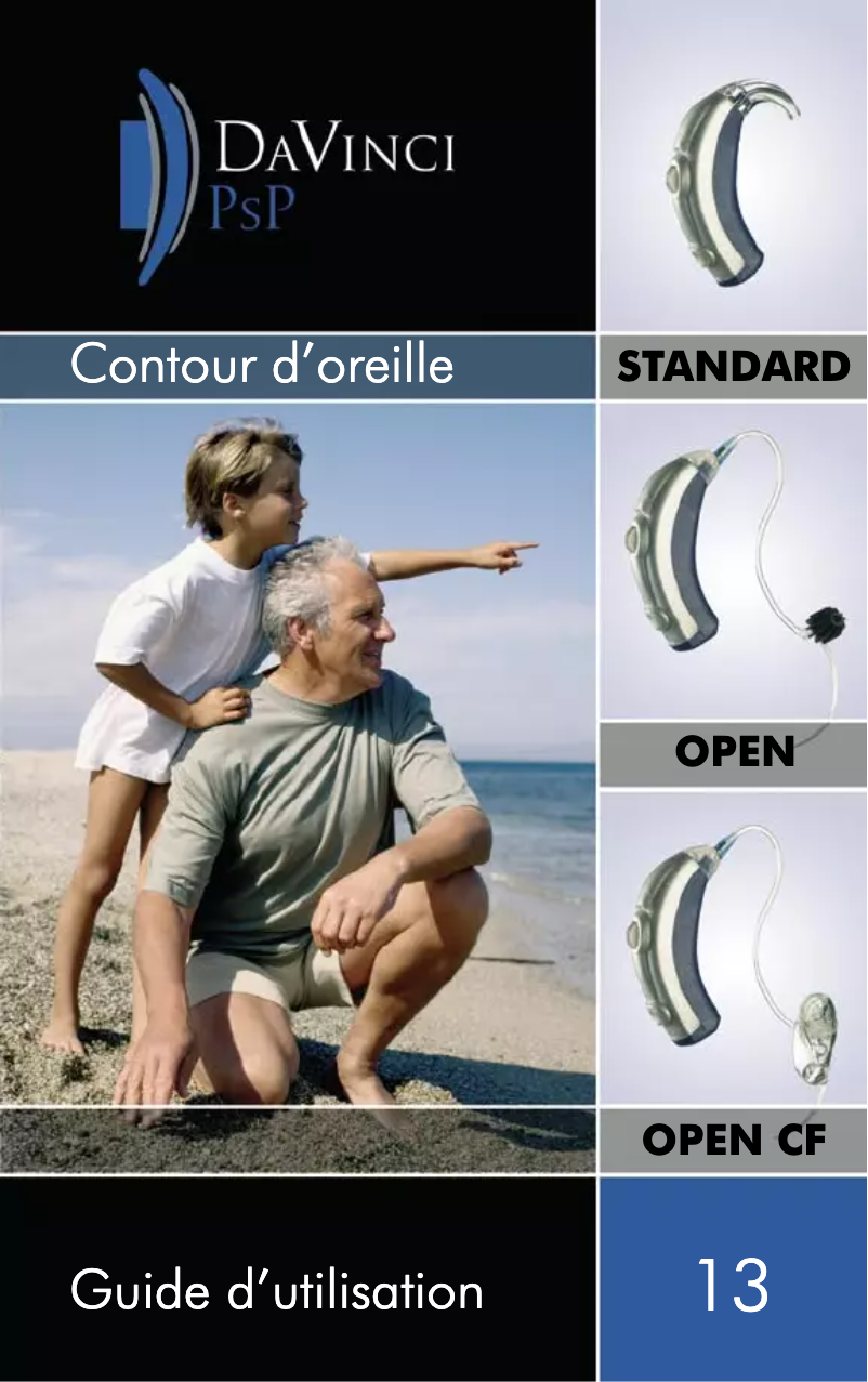 Page 1 de la notice Manuel utilisateur Starkey DaVinci