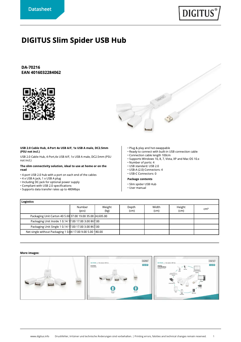 Image de la première page du manuel de l'appareil DA-70216
