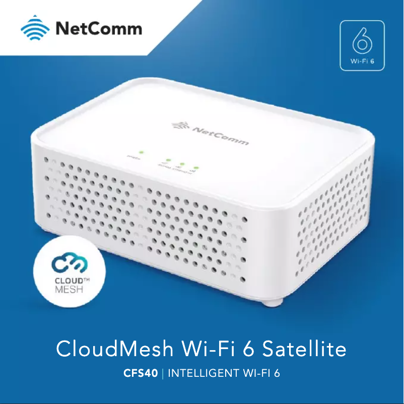 Page 1 de la notice Manuel utilisateur Netcomm CFS40