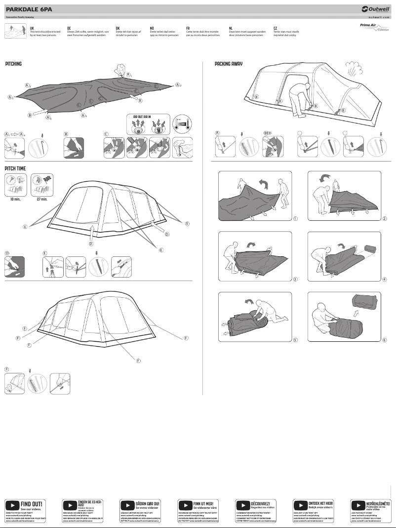 Image de la première page du manuel de l'appareil Parkdale 6PA