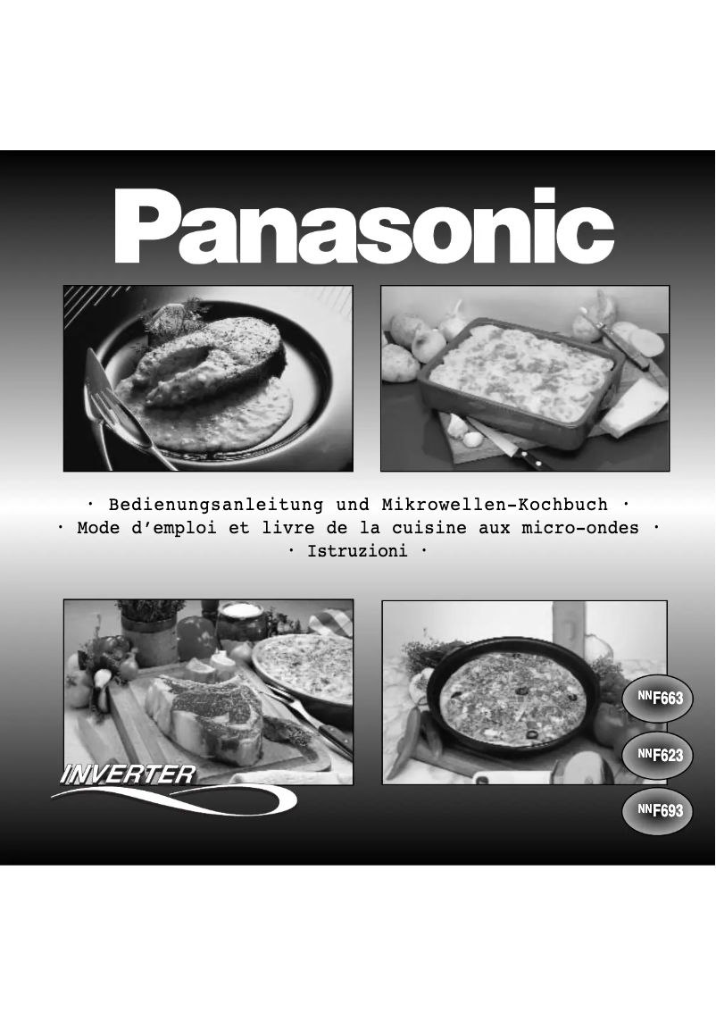 Page 1 de la notice Manuel utilisateur Panasonic NN-F623