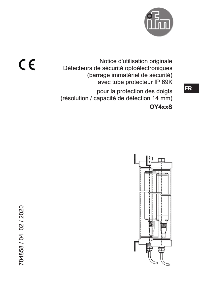Image de la première page du manuel de l'appareil OY410S