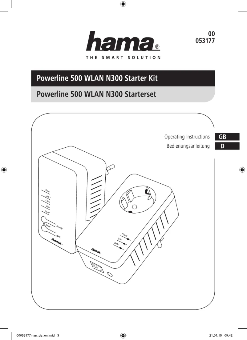 Image de la première page du manuel de l'appareil WLAN N300