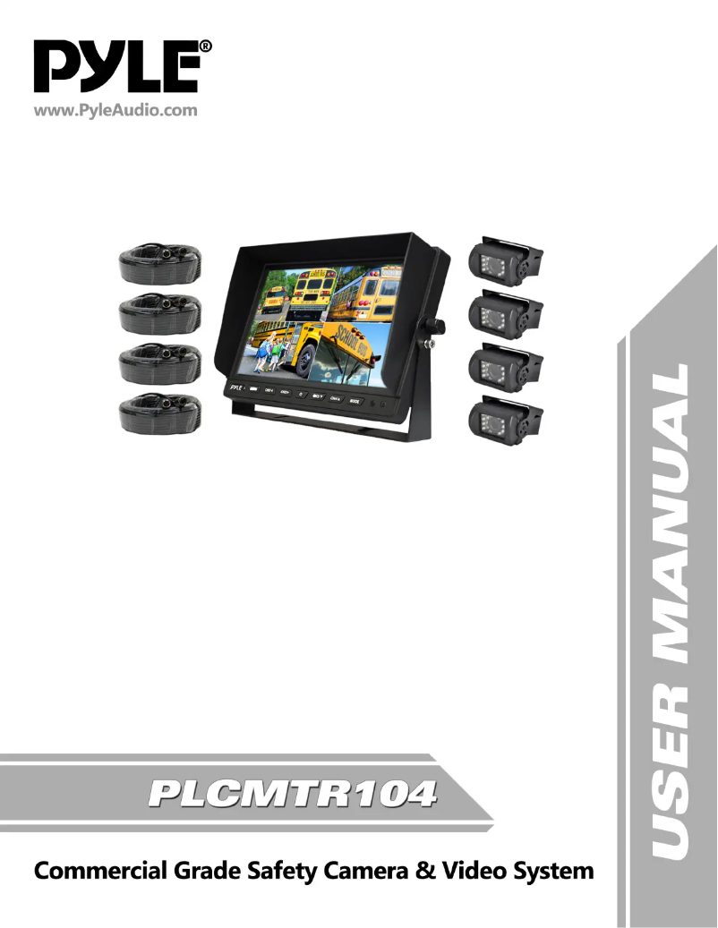 Page n°1 - Manuel utilisateur Pyle PLCMTR104