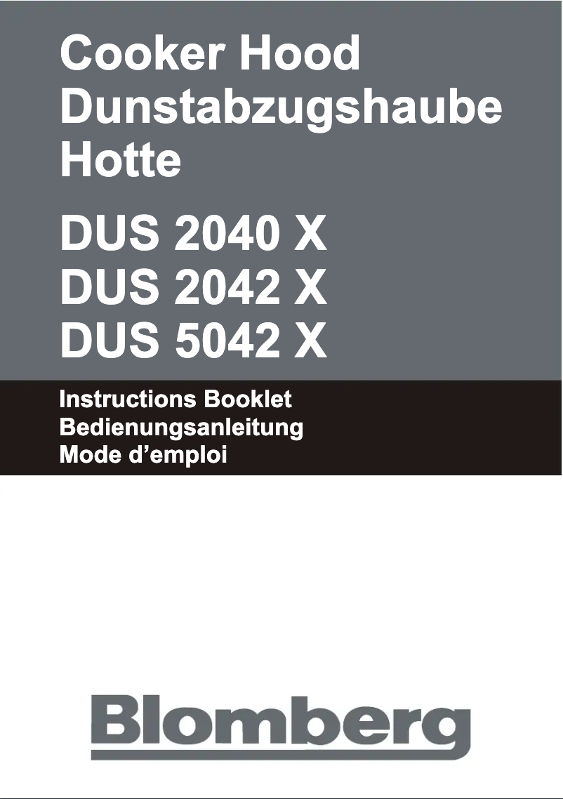 Imagen de la primera página del manual del dispositivo DUS 2042 X