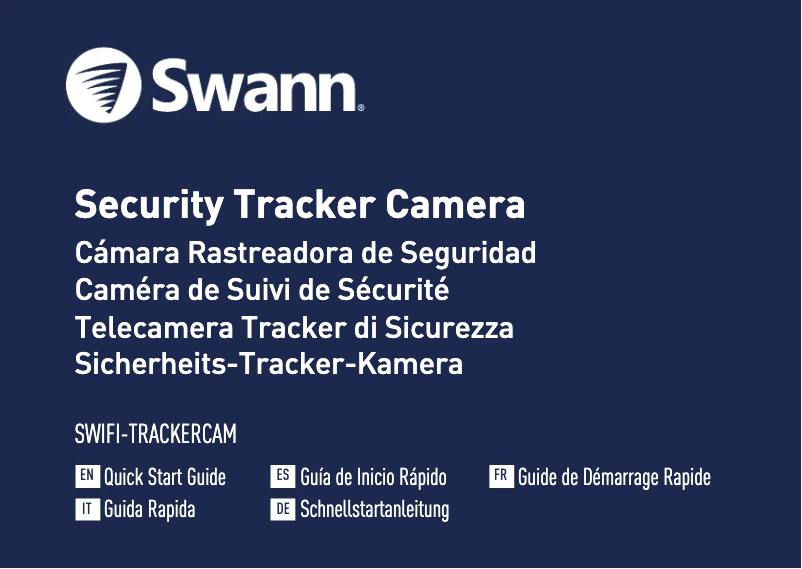 Image de la première page du manuel de l'appareil SWIFI-TRACKERCAM