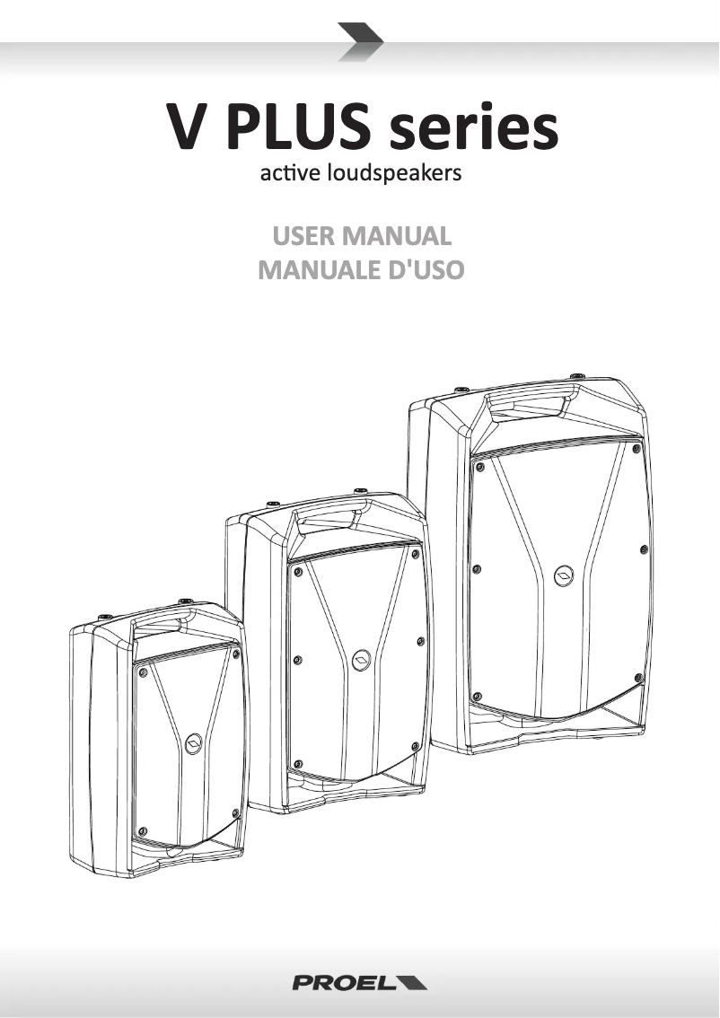 Page n°1 - Manuel utilisateur Proel V15Plus