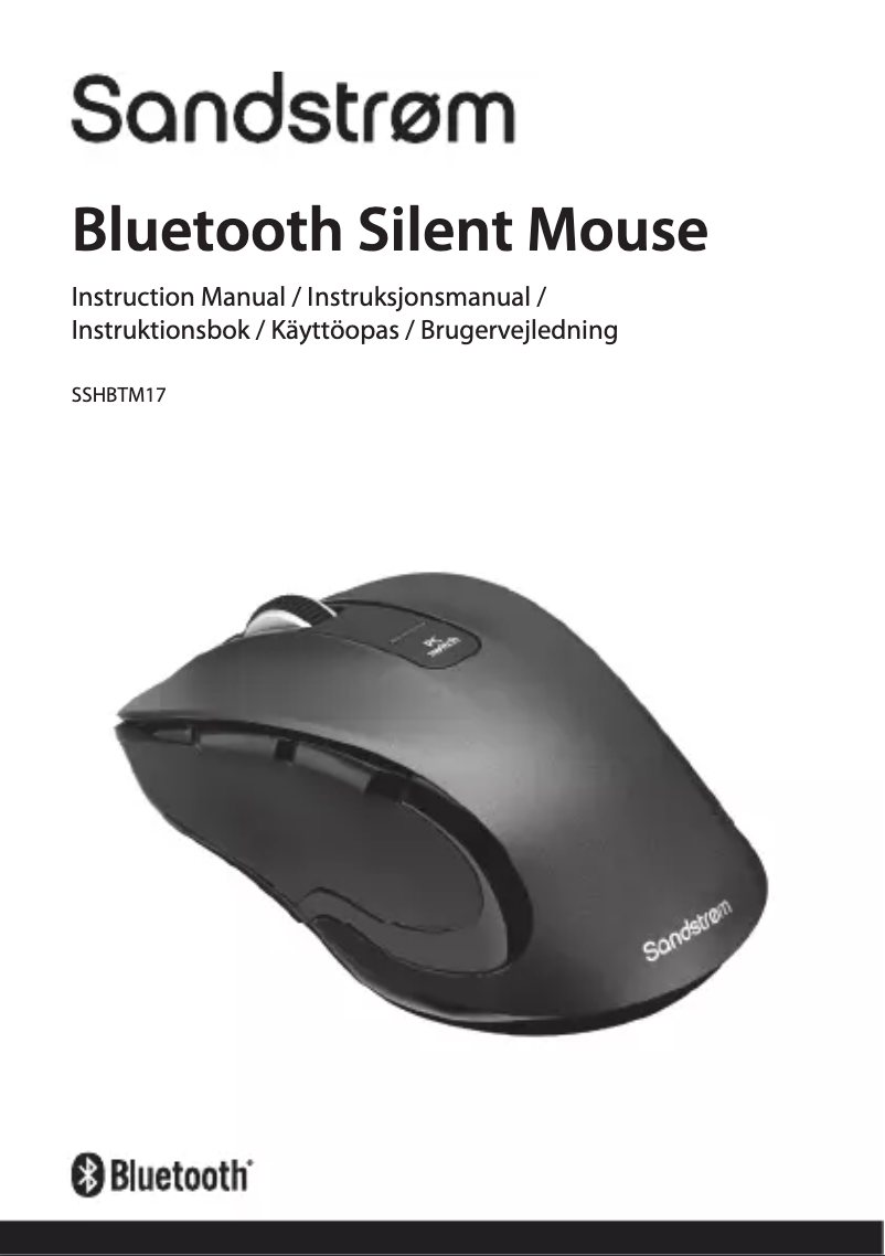 Imagen de la primera página del manual del dispositivo SSHBTM17