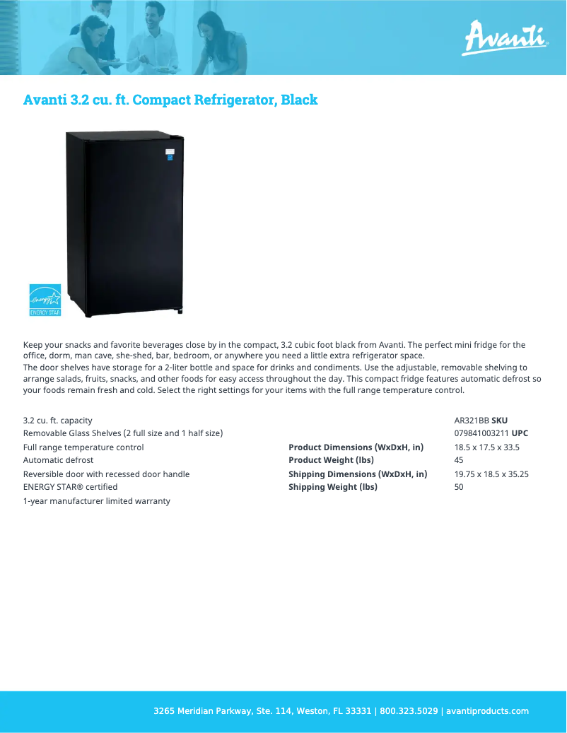 Image de la première page du manuel de l'appareil AR321BB