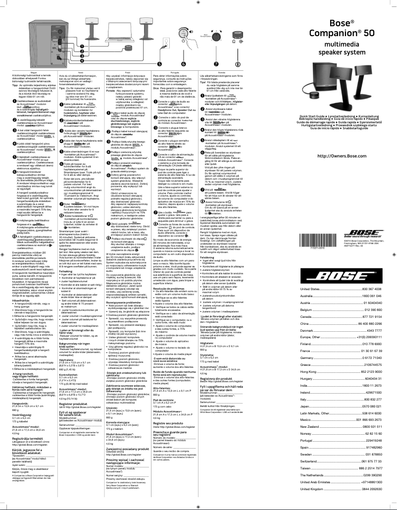 Image de la première page du manuel de l'appareil Companion 50