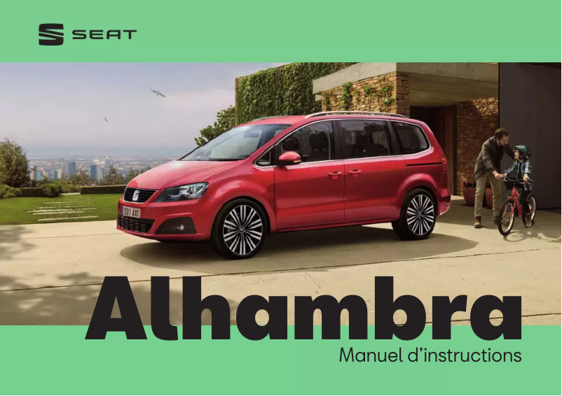 Page 1 de la notice Manuel utilisateur Seat Alhambra (2021)