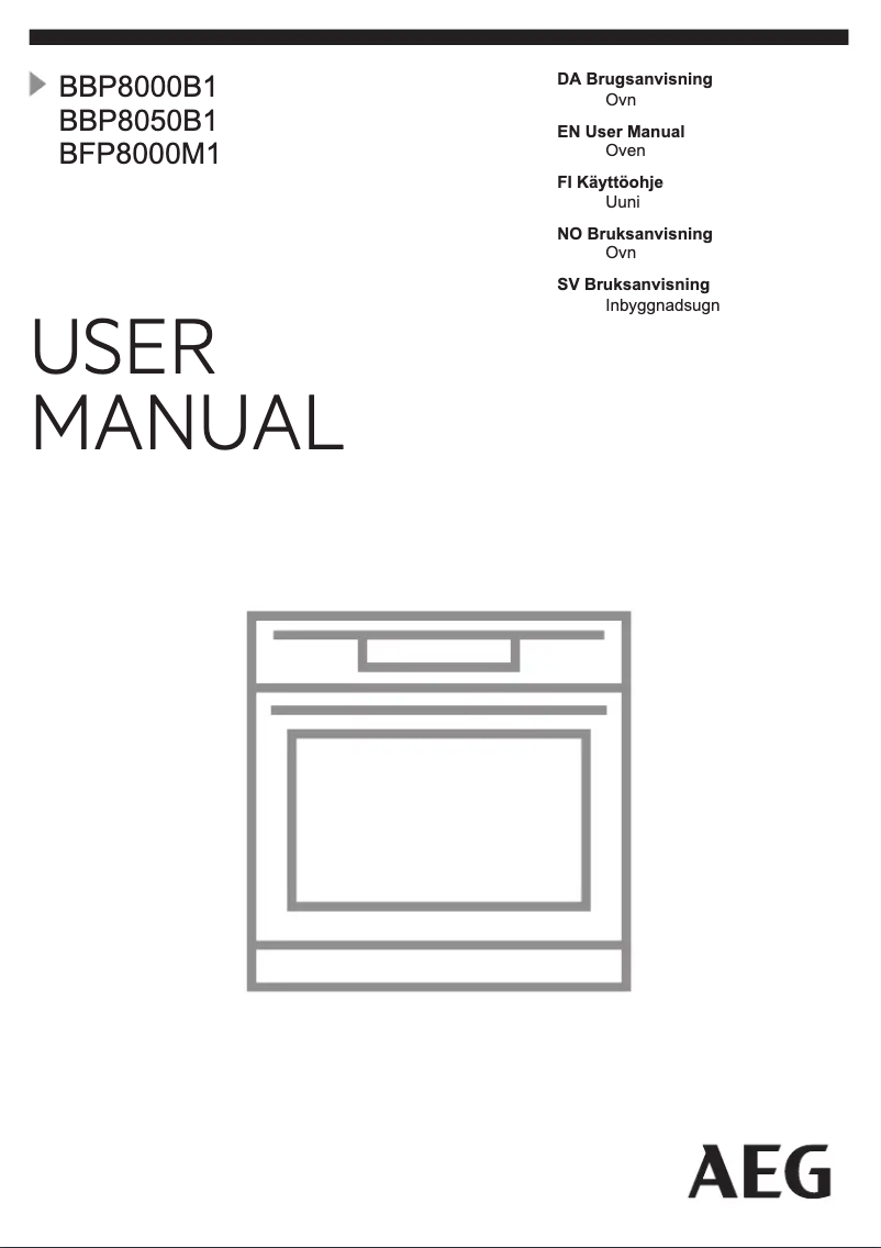 Image de la première page du manuel de l'appareil BBP8000B1