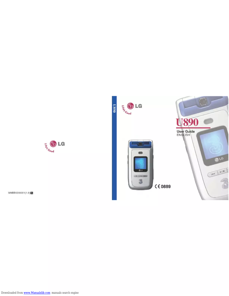 Page n°1 - Manuel utilisateur LG U890