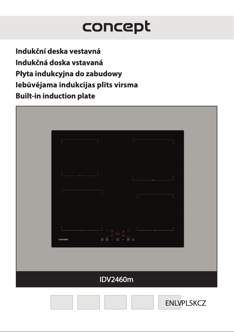 Page n°1 - Manuel utilisateur Concept IDV2460m