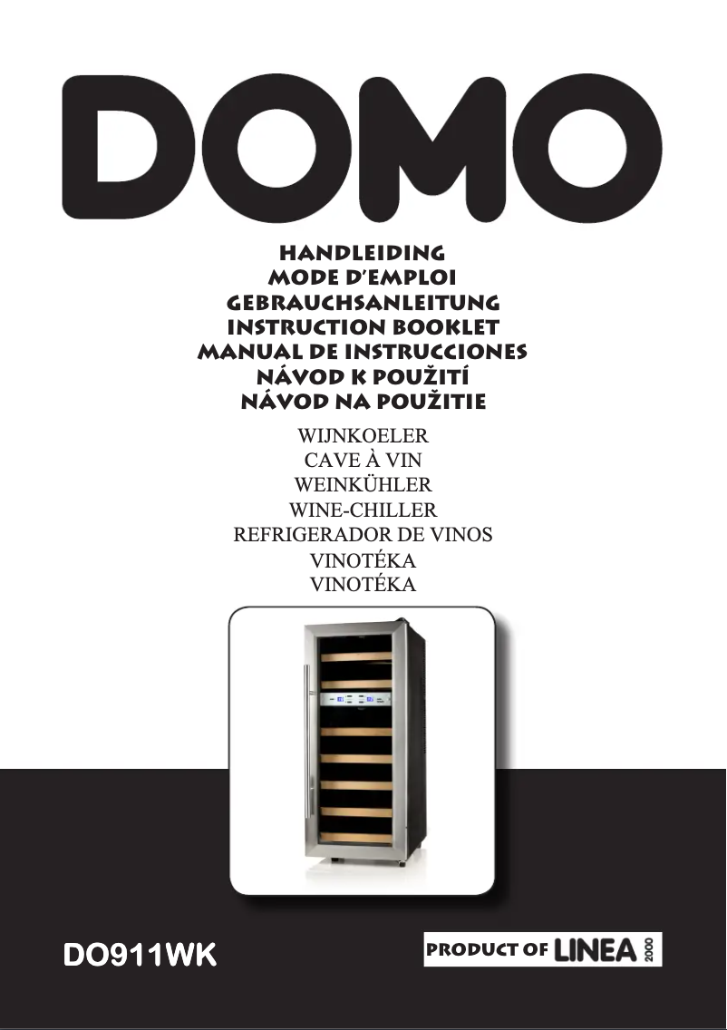 Page 1 de la notice Manuel utilisateur Domo DO911WK