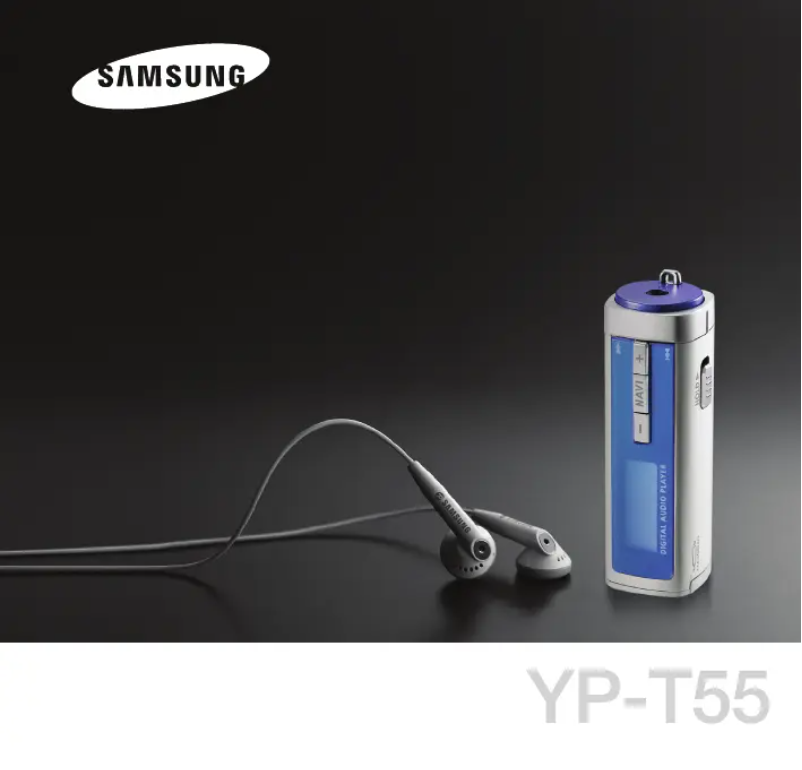 Page n°1 - Manuel utilisateur Samsung YP-T55XL