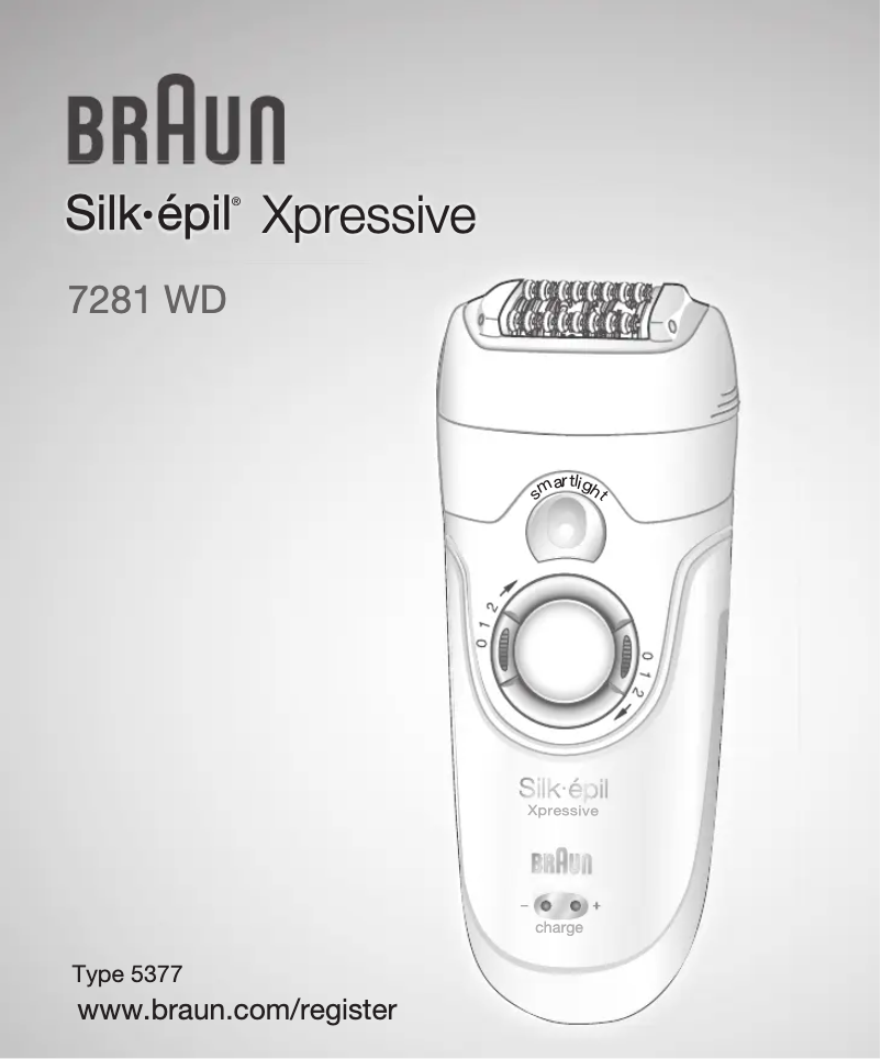 Page n°1 - Manuel utilisateur Braun Silk-epil 7 - 7-979 SkinSpa