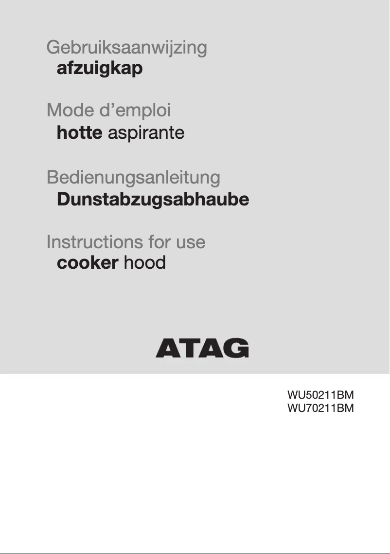 Image de la première page du manuel de l'appareil WU50211BM