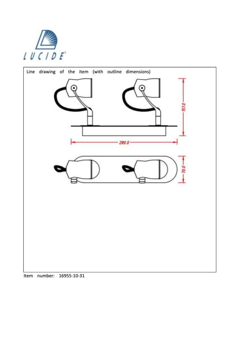 Page n°1 - Manuel utilisateur Lucide Samba