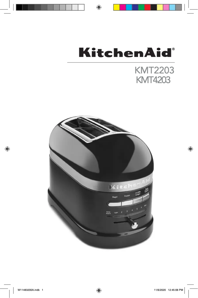Page 1 de la notice Manuel utilisateur KitchenAid KMT4203CA