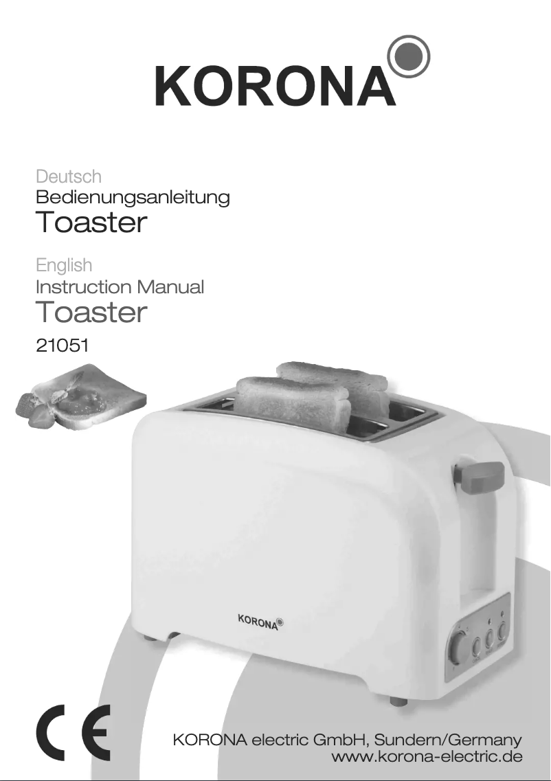 Image de la première page du manuel de l'appareil 21051