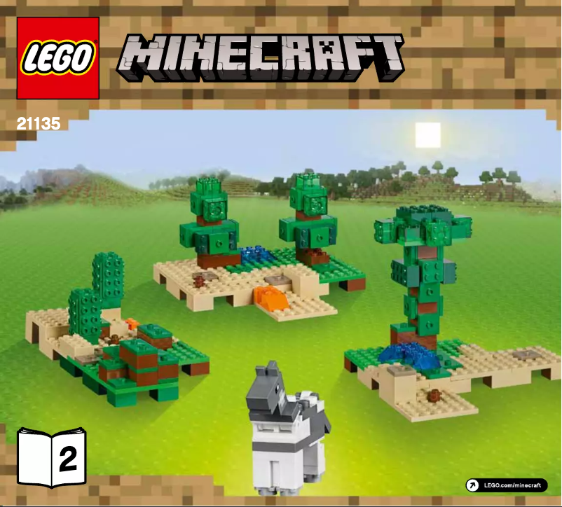 Imagen de la primera página del manual del dispositivo Minecraft 21135