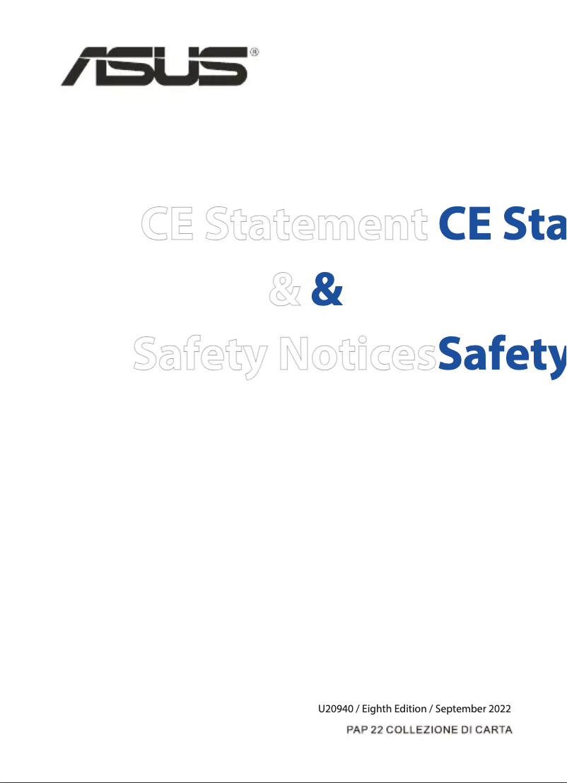 Page 1 de la notice Instructions de sécurité Asus RT-AX52