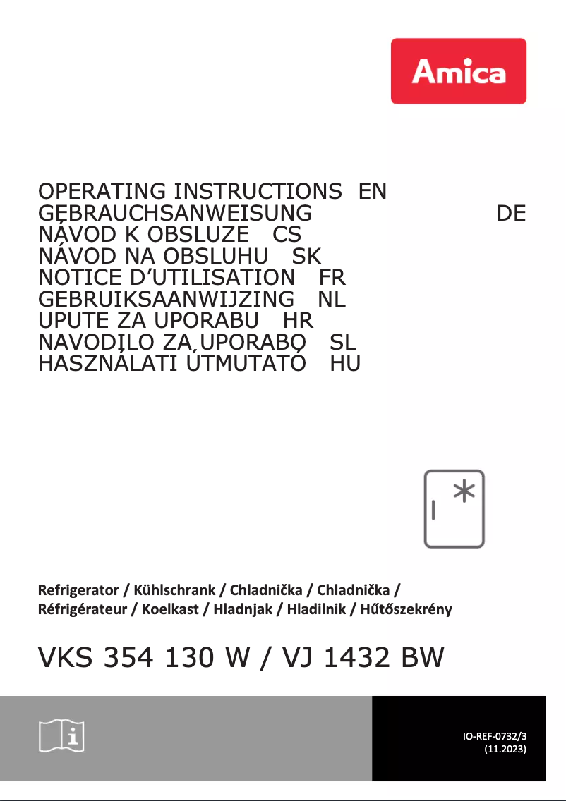 Image de la première page du manuel de l'appareil VKS 354 130 W