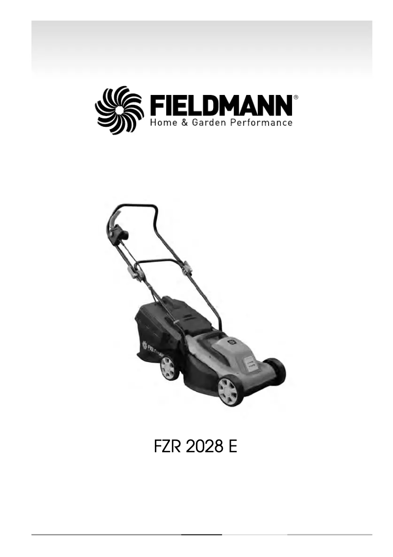 Page n°1 - Manuel utilisateur Fieldmann FZR 2028-E