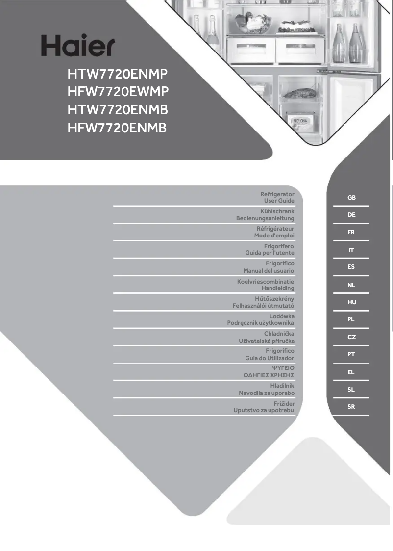 Page n°1 - Fiche technique Haier HTW7720ENMB