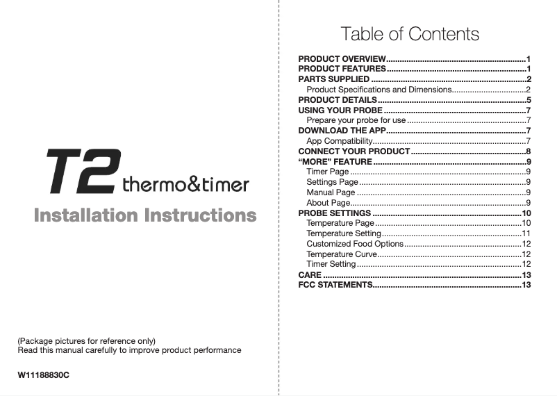 Page n°1 - Instructions / montage JennAir JGRP436HL