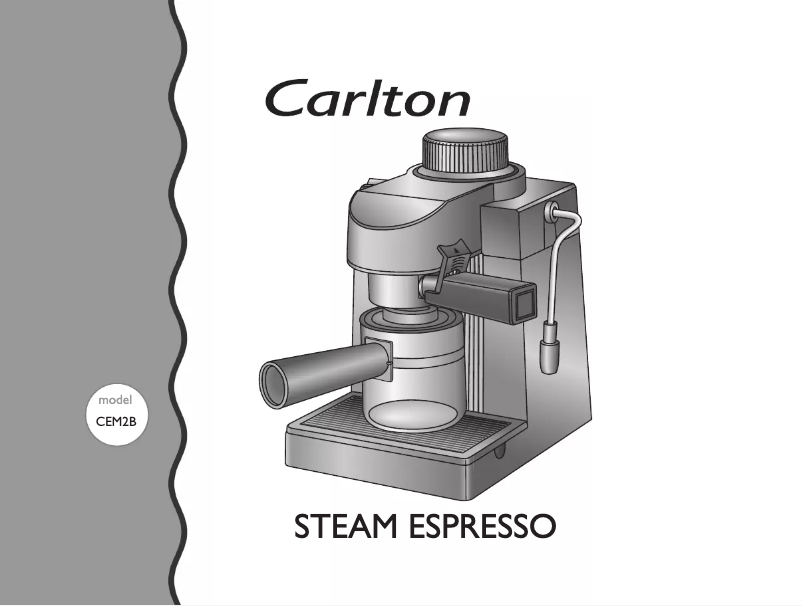 Page n°1 - Manuel utilisateur Carlton CEM2B