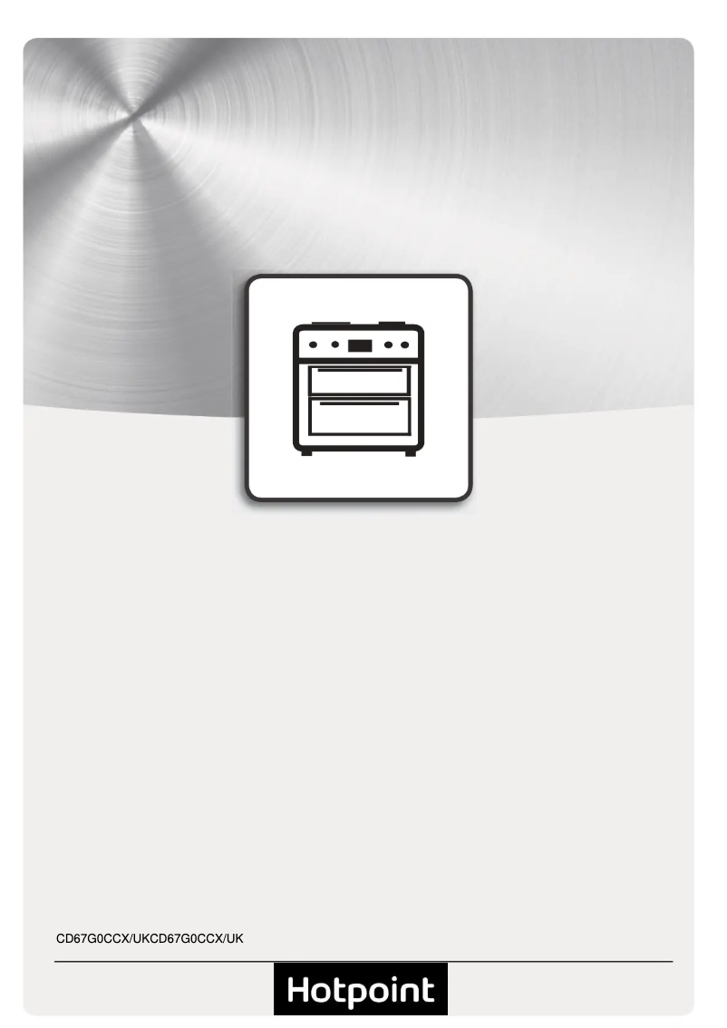 Page n°1 - Manuel utilisateur Hotpoint CD67G0CCX/UK