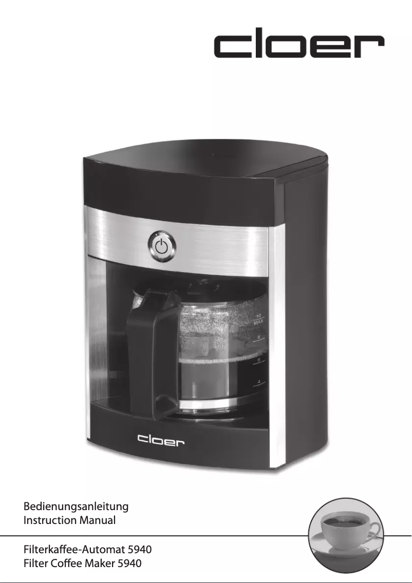 Imagen de la primera página del manual del dispositivo 5940