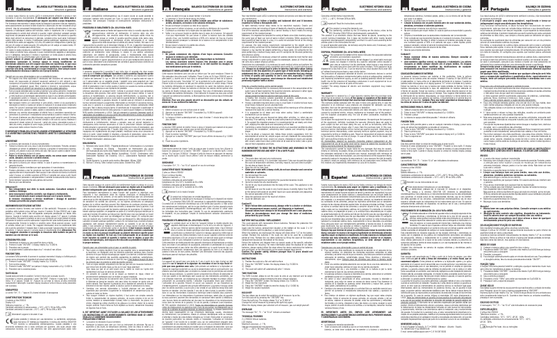 Page 1 de la notice Manuel utilisateur Laica LC7113