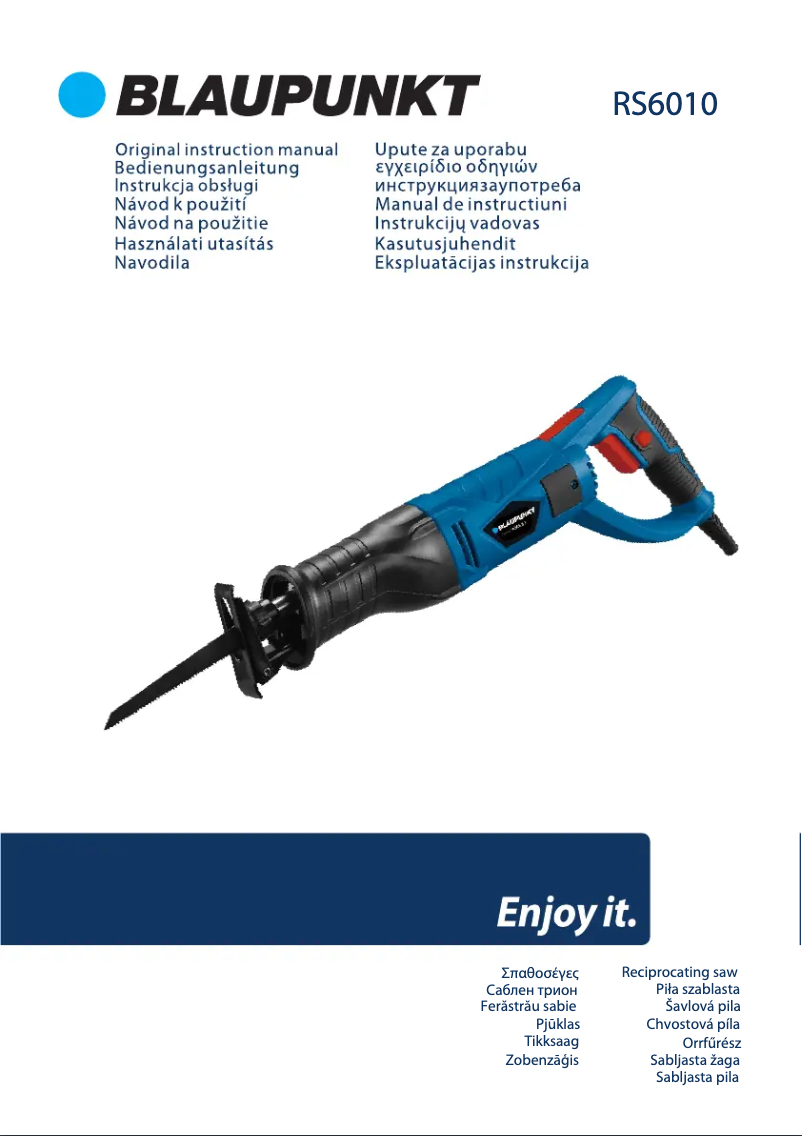 Image de la première page du manuel de l'appareil RS6010