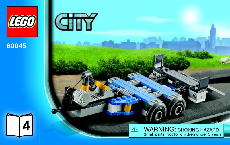 Page 1 de la notice Manuel utilisateur Lego City 60045